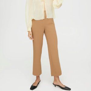 ARITZIA Cropped High-Waisted Pant